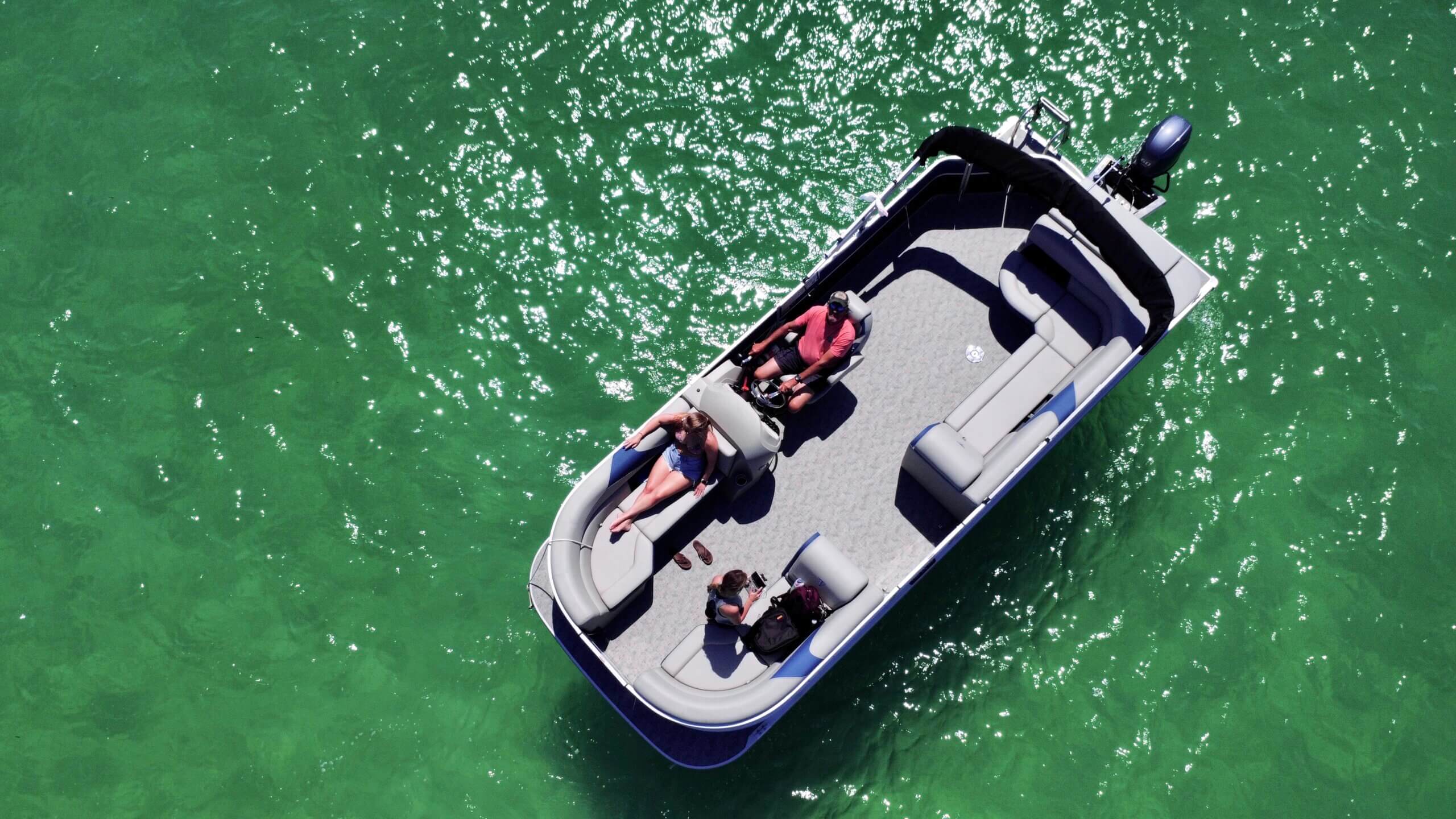Pontoon Drone Photo